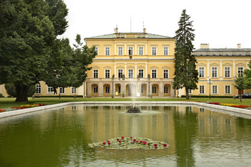 Fototapeta premium Czartoryski Palace in Pulawy. Poland
