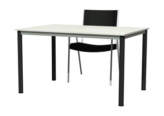 Fototapeta premium Table and Chair