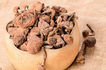 dried mushrooms