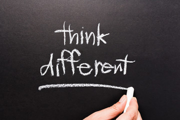Fototapeta premium Think Different