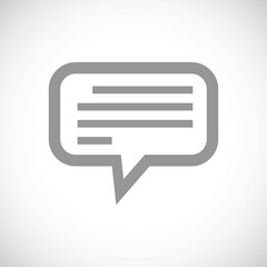 Talk black icon