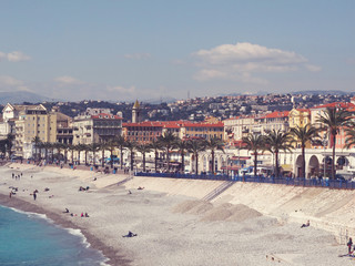 Fototapeta na wymiar Nice - Côte d'azur