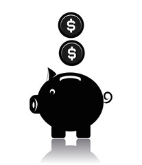 Save Money Vector Design Illustration