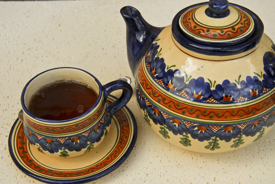 Tea Pot and cup