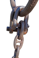 Old and abandoned anchor