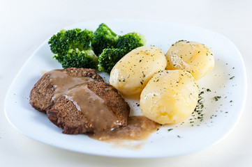 Beef cutlets