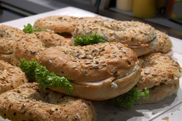 fresh baked buns