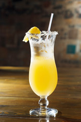 cocktail in the bar