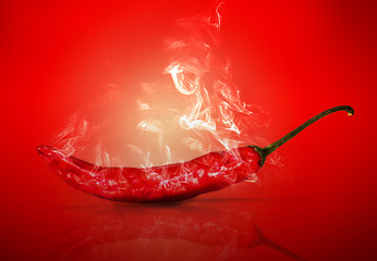 Smoking Red Hot Chilli