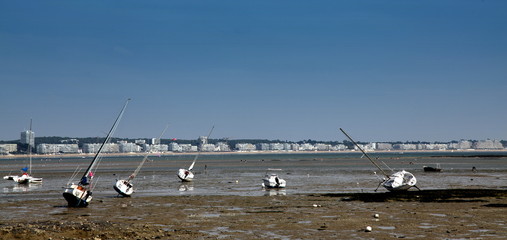 La Baule-Escoublac - Bord de mer et plage.