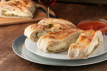 Stromboli Stuffed Bread