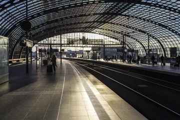 Fototapete Bahnhof Hauptbahnhof