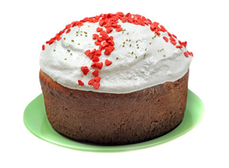 Easter sweet baked cake