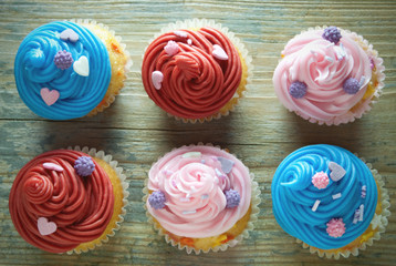 Assorted cupcakes