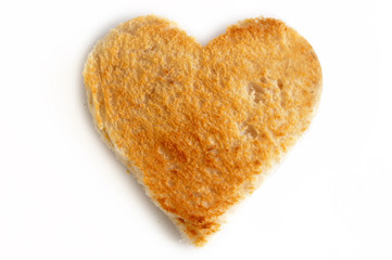 Heart toast