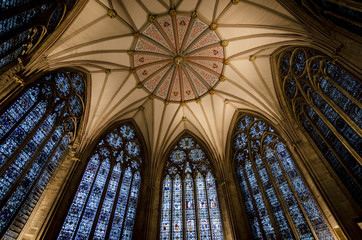 York Minster Chapter House Ceiling