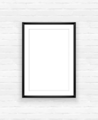 Poster frame design template