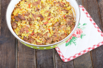 Meat stew with vegetables