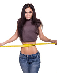 Weight loss concept - Stock Image