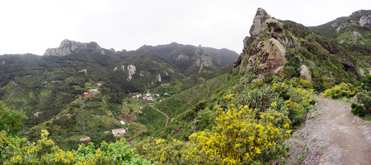 Wanderung im Anagagebirge rund um Chamorga