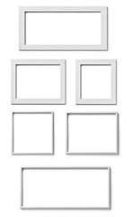 white frame wood background image