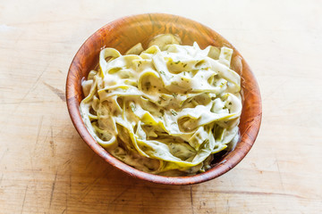 Spinach Fetuccine Alfredo