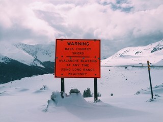 back country at Loveland Pass, Colorado
