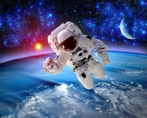 Astronaut Spaceman Outer Space
