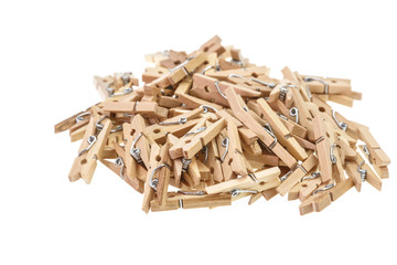 Wooden clothes pin