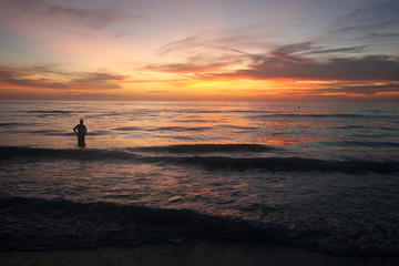 Fototapeta premium Stunning Ocean Sunset