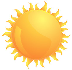 Sun vector image
