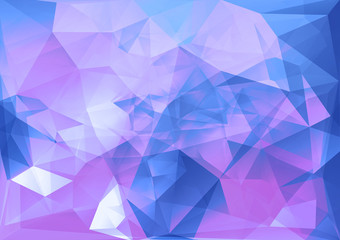 Fototapeta premium Mosaik Polygon Hintergrund