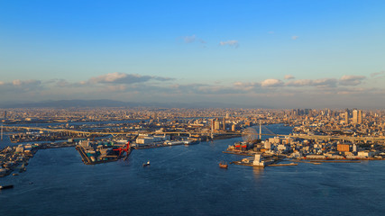 Obraz premium Osaka Bay