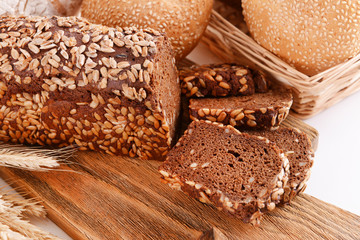 Different bread close-up