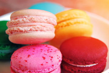 Colorful Macarons