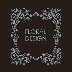 Monogram Design Element