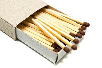 matchbox with matches