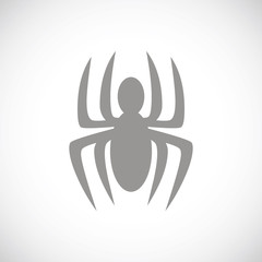 Spider black icon