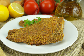 filets de poisson pané