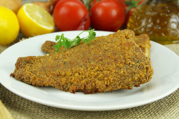 filets de poisson pané