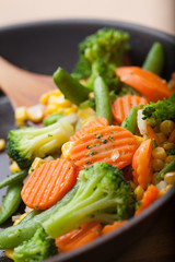 fried vegetables
