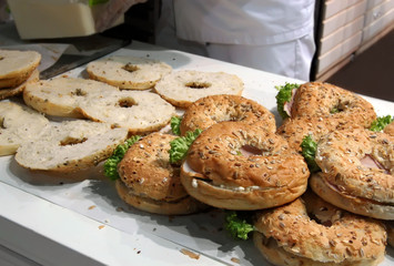 fresh baked buns