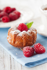 Raspberry muffins