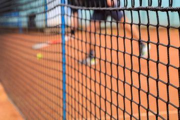 Tennis net details