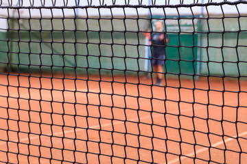 Tennis net details