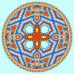 decorative design of circle dish template