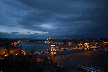 Fototapeta premium Panorama of Budapest