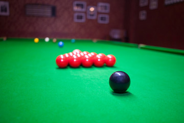 snooker black ball