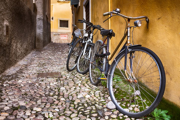 Fototapeta na wymiar Italian Bicycles