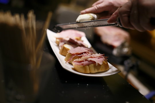 tartine cotto e cren
